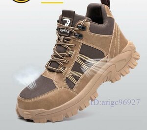 A0908* new goods work shoes safety shoes men's lady's man and woman use sneakers safety boots steel . core toes protection slip prevention impact absorption 23cm~29cm