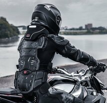 cxr181★バイク用 レーシングパンツ モトクロス オフロード 3点セット 上半身プロテクター バイクウエア ネックガード_画像1