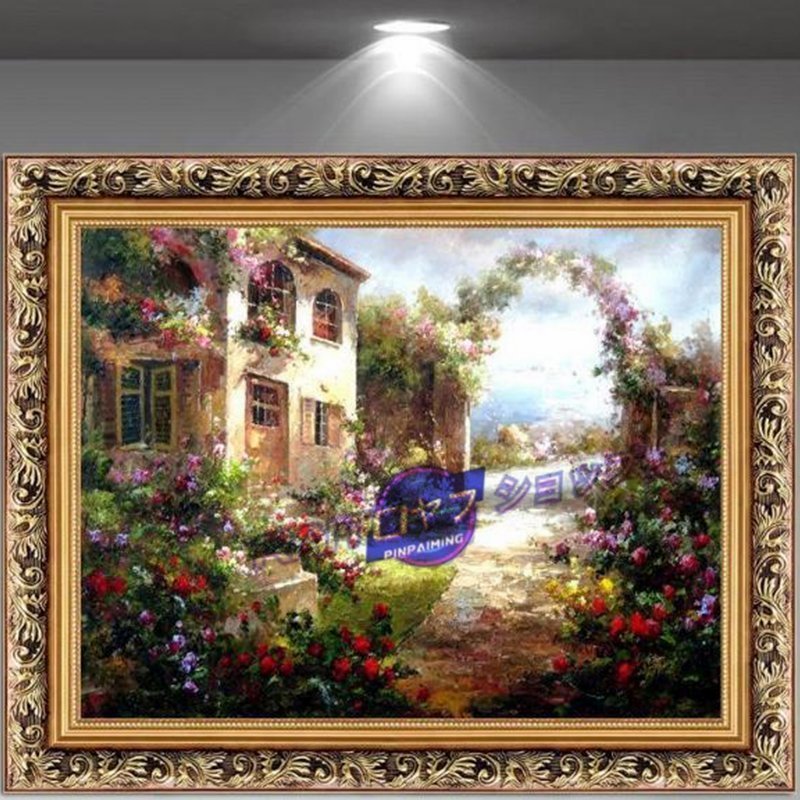 Popular and beautiful oil paintings, still life paintings, landscape paintings, corridor murals, reception room hangings, entrance decorations, decorative paintings, sea of flowers, medieval European townscapes, Artwork, Painting, others