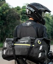 cxr186★質 完全防水バッグ シートバッグ 防災 80L バイク用 ツーリング アウトドア 上大容量 3色_画像1