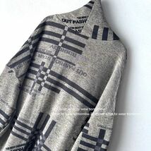 Jill.C*［新品］ 送料185円 伸縮◎リラクシーな着心地 RANDOMアート*ドロップショルダー*チュニック*プルオーバー*ワンピース3650.g_画像8