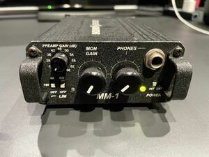 MM-1 サウンドデバイス　ポータブルマイクプリアンプsound devices 