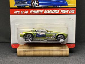 Plymouth Barracuda Funny Car [黄色系］ 《Hot Wheels Classics Series 2》 【プリムス バラクーダ ファニー カー】 ホットウィール