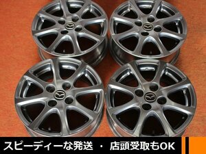 ★☆ マツダ純正 デミオ ★☆ 14×5.5J +40 PCD100/4H 4本 希少品 ハイグロスカラー ★迅速発送いたします！ 店頭受け取りも対応 長野県