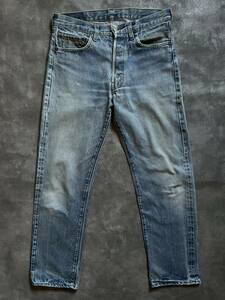 80s LEVIS 501 赤耳（RED LINE）希少サークルRタブボタン裏刻印524 伸縮率10%W32ヴィンテージ ビンテージ オリジナル黒カン66前期後期 BIGE