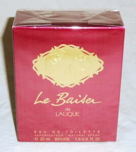 箱入未開封品 LALIQUE Le Baiser ラリック ルベゼ オードトワレ EDT 30ml 香水