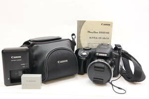 【美品】◎Canon キヤノン Power Shot SX50 HS（取説・ケース付）