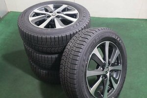 0465◆ トヨタ アクア純正15インチ　'21製バリ山冬タイヤ　175/65R15付き　4本セット