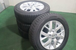 0467◆ 日産 E12ノート純正　'22製バリ山冬タイヤ　185/65R15付き！