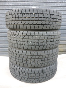 SH791　ダンロップ　ウィンターマックス02　165/60R15　2019年製　中古４本！！　８分山！