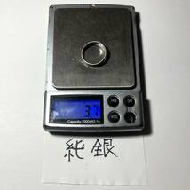 USED品//指輪 リング【純銀×1点 3.7g】【SILVER 6点 23.2g】【925 13点 89.9g】【SV880 pt100 1点 2.1g】全て刻印有 まとめて一式//希少品_画像7