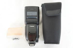 ⑯ 発光確認済 Canon キャノン 600EX-RT SPEEDLIGHT スピードライト ストロボ フラッシュ ケース付き 7010316011