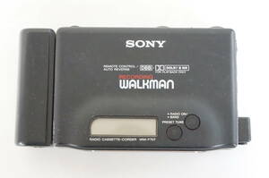 SONY ソニー WM-F707 WALKMAN カセットウォークマン 本体のみ 7010286011