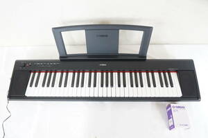 音出し確認済 YAMAHA ヤマハ piaggero ピアジェロ NP-11 15年製 電子ピアノ PA-3C 電源アダプター付き 鍵盤楽器 2611141611