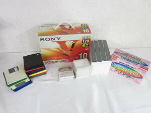ソニー SONY MD ミニディスク VHS テープ フロッピー 未使用 まとめてセット 5311298011