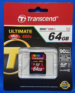 【送料無料】SDカード トランセンド Transcend SDXC 64GB Class10 UHS-I 600x (Ultimate)