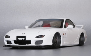 ★深リム★カスタムローダウン仕様★送料無料★1/18 AUTOart MAZDA RX-7 FD3S SPIRIT R type A マツダ