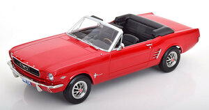 norev 1/18 Ford Mustang Convertible 1966 red Ford Mustang Norev 