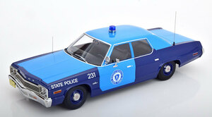 KK scale 1/18 Dodge Monaco Massachusetts State Police 1974　ダイキャスト製　ダッジ　パトカー