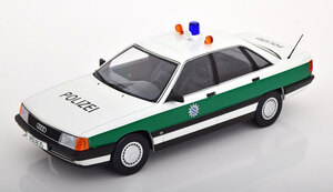 Triple 9 1/18 Audi 100 C3 Saloon 1989　POLIZEI　アウディ　パトカー