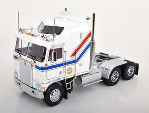 ＜予約品＞　Road Kings 1/18　Kenworth K100 Aerodyne 1976　ホワイト　トレーラー　ヘッド