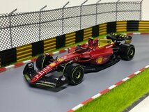 Burago 1/43 Ferrari F1 75 #55 CARLOS SAINZ MONZA GP　フェラーリ　サインツ　ブラーゴ_画像1