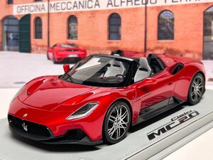 BBR 1/18 Maserati MC20 CIELO Rosso vincente　マセラティ　P18222B