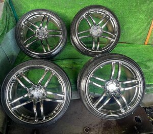  Yokohama AVS MODEL T5 20 дюймовый 10J+44 9J+42 5 дыра PCD114.3 V36 Skyline .. использование б/у товар быстрое решение 402033 231030 TKgaso внутри 