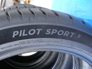 新品同様　MICHELIN ミシュラン PILOT SPORT 5 パイロットスポーツ5 225/45-19 4本セット