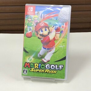 ☆中古品☆マリオゴルフ スーパーラッシュ HAC-P-AT9HA Nintendo Switch用ソフト