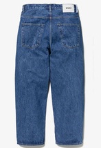 23AW WTAPSデニムSサイズBLUES STRAIGHT /TROUSERS/COTTON.DENIM 232WVDT-PTM04新品 未使用_画像5