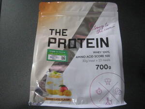 武内製薬　THE PROTEIN　ホエイプロテイン　700g　マンゴーラッシーフレーバー