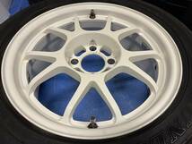 ■美品レアTWS鍛栄舎鍛造S-05_15x7J 35_100/4ディレッツァZⅢ205/50R15ロードスターNANBデミオヴィッツヤリスアクアマーチノートフィット_画像4