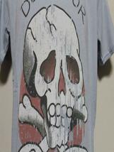 エドハーディー ed hardy メンズ半袖Tシャツ ブルー Ｍサイズ M02UR019 新品 DEATH OR GLORY_画像2