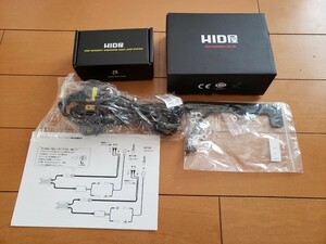 新品同様　HID屋 バイク1灯用 35W HIDキット スタンダードタイプ H4Hi/Lo(リレー付) 6000k