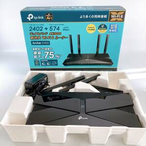 TP-Link 無線LANルーター Archer AX50 新世代WiFi6ルーター デュアルバンドAX3000 2402+574Mbps メッシュWi-Fi 