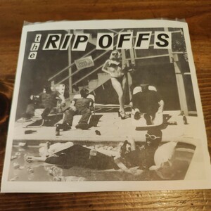 EP 7inchレコード　THE RIP OFFS - Go Away (USED 7)1995 Punk GARAGE PUNK 
