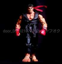 CAPCOM STREET FIGHTER RYU BLACK ACTION FIGURE ストリートファイター リュウ アクションフィギュア_画像3