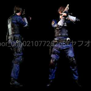 CAPCOM BIOHAZARD2 RESIDENT EVIL RE:2 LEON.S.KENNEDY R.P.D FIGURE バイオハザード レオン フィギュア 完成品 の画像3