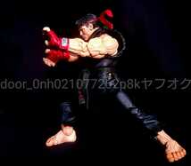 CAPCOM STREET FIGHTER RYU BLACK ACTION FIGURE ストリートファイター リュウ アクションフィギュア_画像8