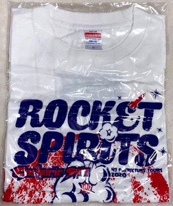 Gacharic Spin ガチャリックスピン ROCKET SPIRITS Tシャツ XLサイズ 白