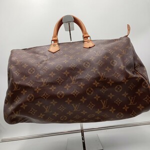 大當10月No 77 ハンドバッグ LOUIS VUITTON ルイヴィトン モノグラムライン バッグ ボストン スピーディ ブラウン系