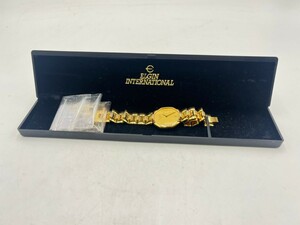 曽我部10月No.177 腕時計 Christian Dior クリスチャンディオール D45-154 動作未確認 箱付き ゴールド系 デイ ブランド時計