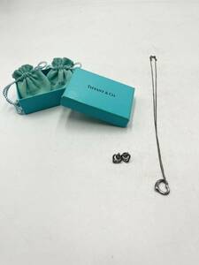 大當 10月 NO.6 ティファニー ネックレス シルバー ハート TIFFANY Tiffany アクセサリー ピアス　3点まとめ