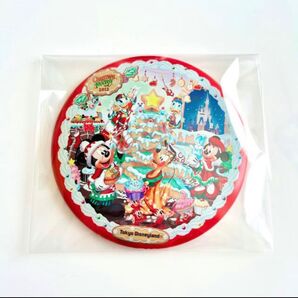 ディズニーランド クリスマスファンタジー 2012 缶バッジ