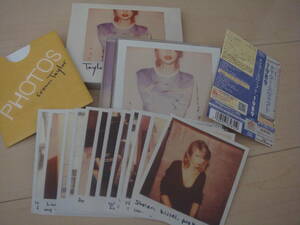 新品同様！　テイラー・スウィフト　１９８９　国内盤CD　写真付き　Taylor Swift 1989