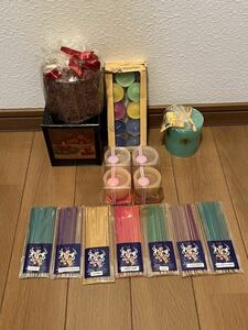 キャンドル　お香　PLUM PUDDING アロマ　ローソク ろうそく 香　ダイソー　まとめ売り