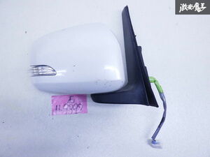 ダイハツ 純正 L375S L385S タント カスタム ドアミラーサイドミラー ミラー 電動格納 7P LED ウインカー 右 右側 運転席 白パール系