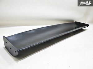 社外 汎用 大型 GTウイング ウイング スポイラー 艶消しブラック系 FRP製 全長約1600mm 即納 シルビア スカイライン ドリ車 即納