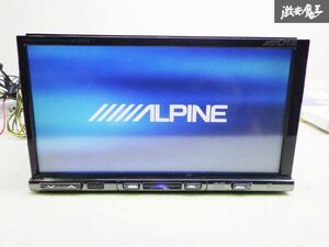 ALPINE アルパイン HDDナビ カーナビ ナビ デッキ Bluetooth DVD CD VIE-X07B ワンセグチューナー 説明書付 即納